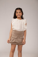 Shorts Saia Chocolate