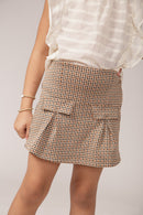 Shorts Saia Chocolate